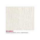 Eettafel in melamine en geverfd metaal Made in Italy - Remigio Viadurini