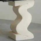 stenen eettafel en modern design kristal Anteros Viadurini