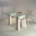 stenen eettafel en modern design kristal Arianna