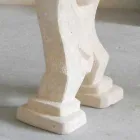 Stone eettafel en modern design kristal Medusa Viadurini