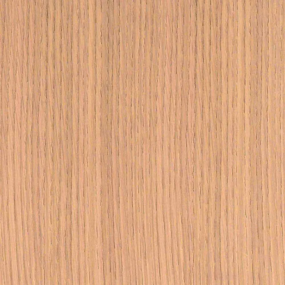 Moderne eettafel in geknoopt eikenhout en glas Made in Italy - Sibillo Viadurini