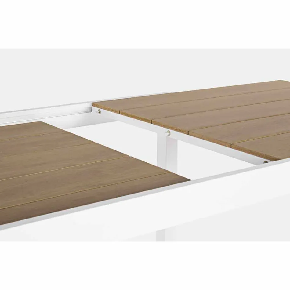 Tuintafel met uitschuifbaar blad tot 300 cm - Plunjezak Viadurini