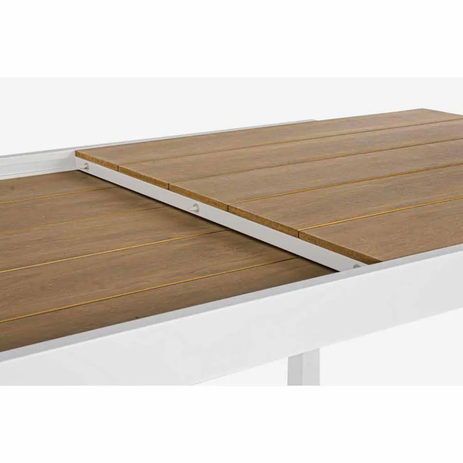 Tuintafel met uitschuifbaar blad tot 300 cm - Plunjezak Viadurini
