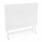 Eettafel voor buiten in aluminium met opvouwbare structuur - Hunt Viadurini