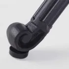 Eettafel voor buiten in wit of antraciet geverfd aluminium - Quick Viadurini