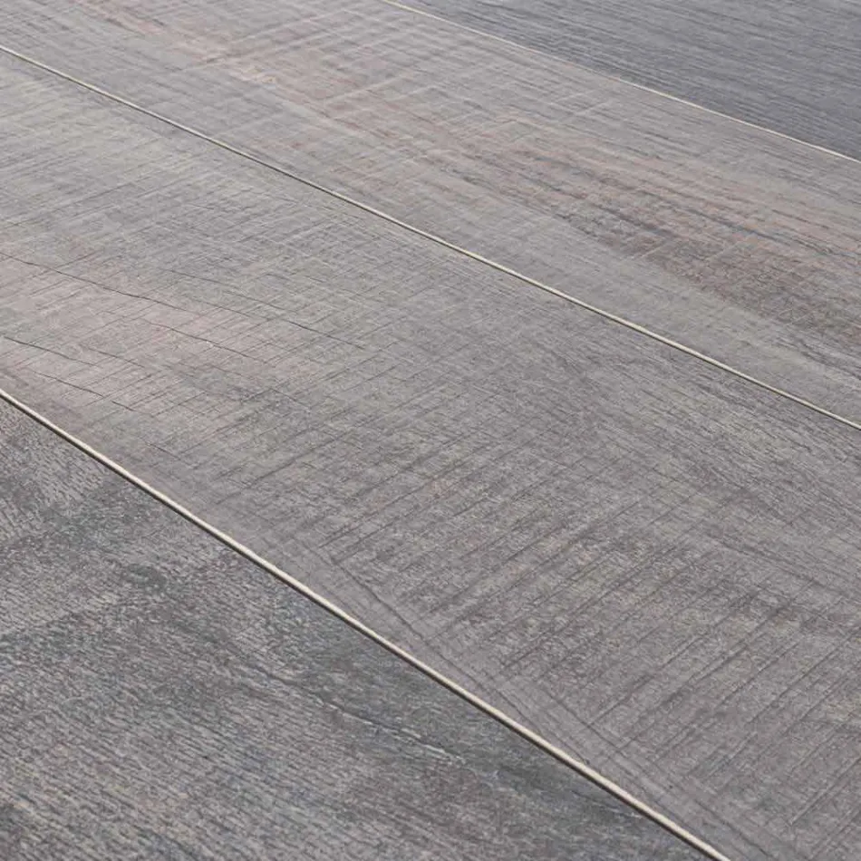 Buiten eettafel in keramiek en aluminium, Homemotion - Salem Viadurini