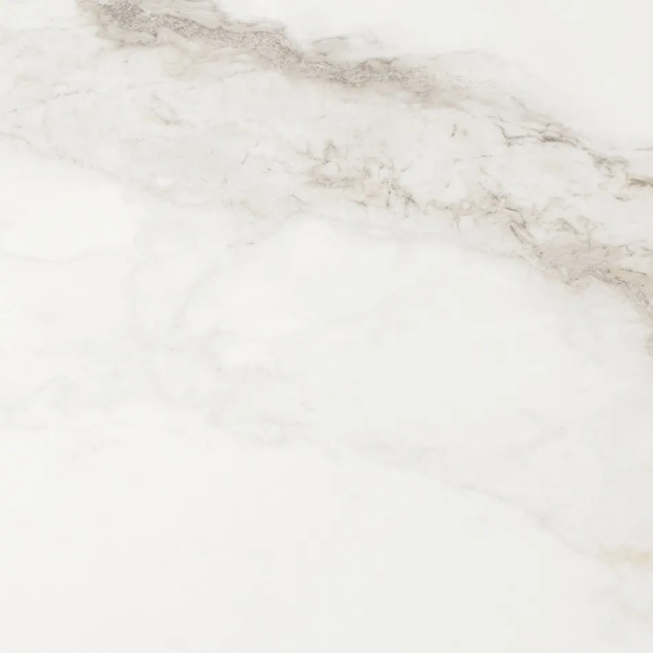 Tuintafel in Iroko-hout en steengoed Made in Italy - Bresson Viadurini