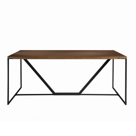 Eettafelblad van massief meubelplaat Made in Italy - Adelio Viadurini