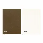 Moderne opklapbare eettafel in hout en metaal Made in Italy - Menelao Viadurini