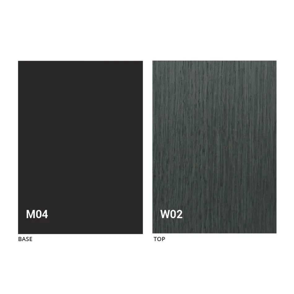 Ronde uitschuifbare eettafel met houten blad Made in Italy - Crodino Viadurini