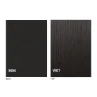 Ronde uitschuifbare eettafel met houten blad Made in Italy - Crodino Viadurini