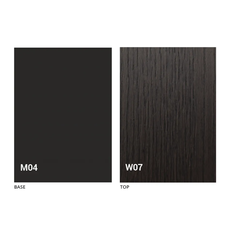 Ronde uitschuifbare eettafel met houten blad Made in Italy - Crodino Viadurini