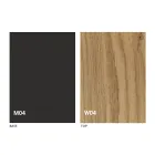 Ronde uitschuifbare eettafel met houten blad Made in Italy - Crodino Viadurini