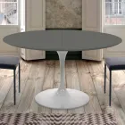 Ronde uitschuifbare eettafel tot 170 cm Made in Italy - Dollars Viadurini