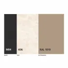 Ronde uitschuifbare eettafel in Laminam-keramiek Made in Italy - Lupetto Viadurini