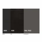 Ronde uitschuifbare eettafel in Laminam-keramiek Made in Italy - Lupetto Viadurini