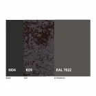 Ronde uitschuifbare eettafel in Laminam-keramiek Made in Italy - Lupetto Viadurini