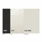 Ronde uitschuifbare eettafel in Laminam-keramiek Made in Italy - Lupetto Viadurini