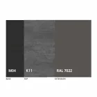 Ronde uitschuifbare eettafel in Laminam-keramiek Made in Italy - Lupetto Viadurini