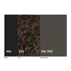 Ronde uitschuifbare eettafel in Laminam-keramiek Made in Italy - Lupetto Viadurini