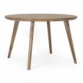 Homemotion Ronde eettafel met mangohouten blad - Rondolo