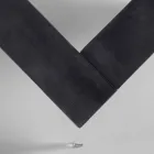 Ronde eettafel in hout met glazen blad Bao, modern design Viadurini