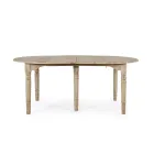 Ronde eettafel uitschuifbaar tot 272 cm in Homemotion hout - Guglio Viadurini