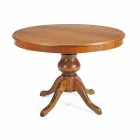 Classic ronde eettafel in massief hout Oliva Viadurini