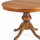 Classic ronde eettafel in massief hout Oliva Viadurini
