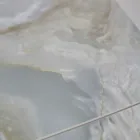 Uitschuifbare woonkamertafel met tonvormig blad in keramiek Made in Italy - Bril Viadurini