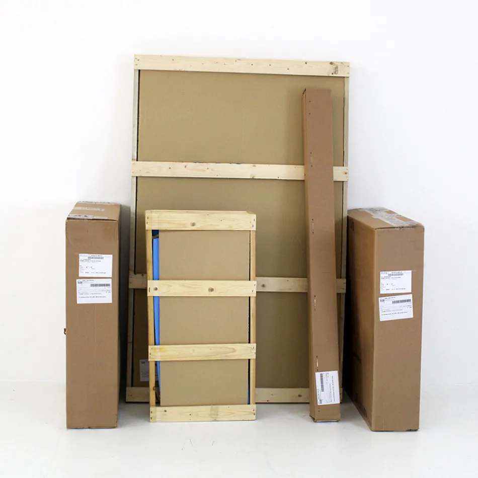 Uitschuifbare woonkamertafel met tonvormig blad in keramiek Made in Italy - Bril Viadurini