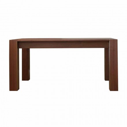 Uitschuifbare designtafel tot max. 260 cm in Jacobse eik Viadurini