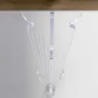 Designtafel gemaakt van dennenhout en plexiglas gemaakt in Italië, Castro Viadurini