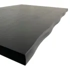 Designtafel van gefineerd hout en staal Made in Italy – Dalmata Viadurini