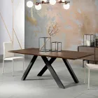 Ontwerptafel in massief hout geproduceerd in Wilmer, Italië Viadurini