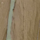 Moderne designtafel met houten blad en metalen voet, Esperia Viadurini