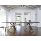 Moderne design houten tafel 240x120cm gemaakt in Italië Tree Viadurini