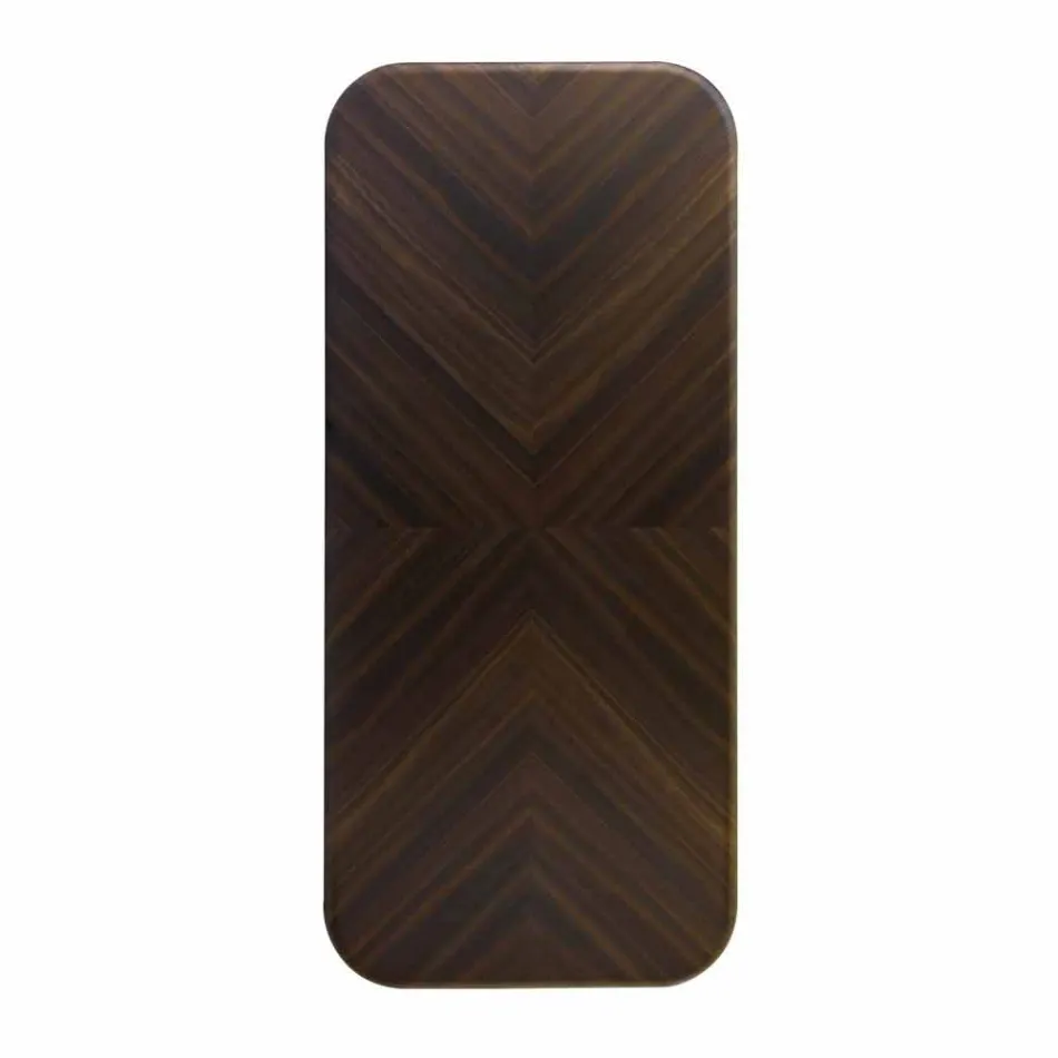 Moderne ontwerp houten lijst met de hand gemaakt in het Hout van Italië Viadurini