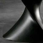 Moderne design keramische glazen tafel gemaakt in Italië, Clark Viadurini