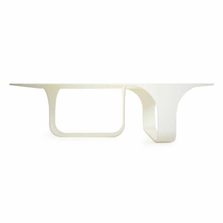 Moderne designtafel geproduceerd in Italië, Mirabello Viadurini