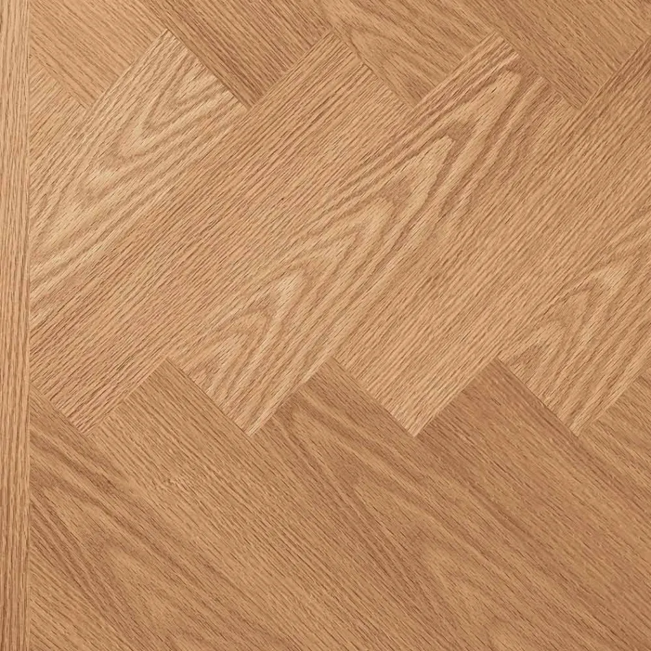 Vaste tafel 180x90 cm in eikenhout met ijzeren onderstel - Lega Viadurini