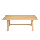 Vaste tafel voor acht personen met MDF-afwerking in twee kleuren - Talia Viadurini