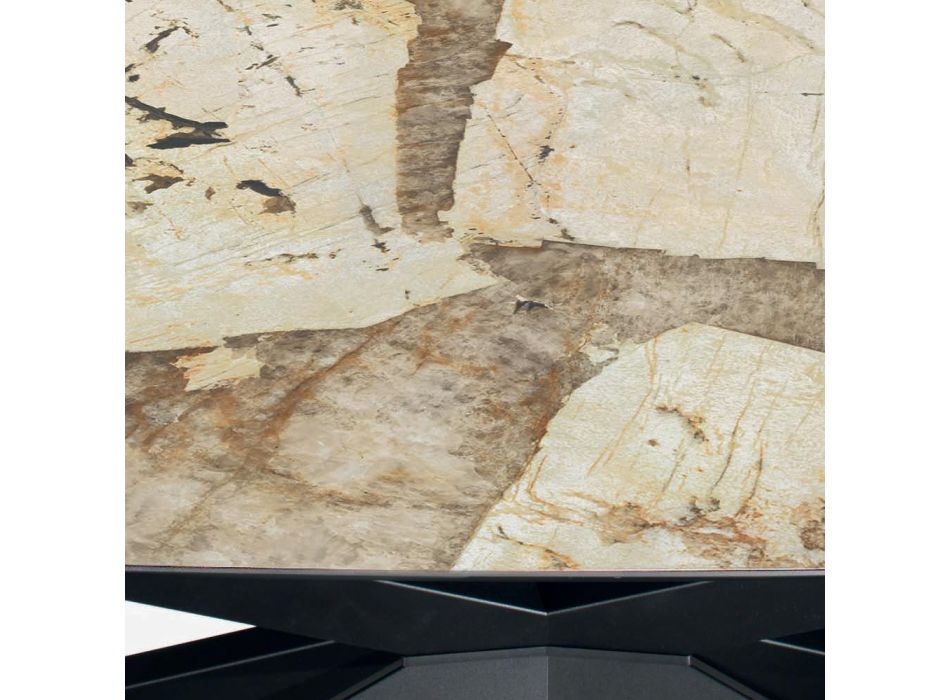 Vaste keramische tafel in verschillende afwerkingen en maten Made in Italy - Grotta Viadurini