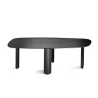 Vaste tafel in drie kleuren met houtlook en twee maten - Musa Viadurini