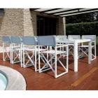 Tuintafel Uitschuifbaar tot 240 cm met aluminium structuur - Geoffroy Viadurini