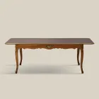 Uitschuifbare houten tafel 280 cm klassieke stijl Made in Italy - Majesty Viadurini