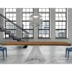 Moderne houten tafel Uitschuifbaar tot 300 cm Made in Italy - Dalmatiër Viadurini