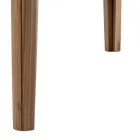 Grilli York vierkante moderne massief houten tafel gemaakt in Italië Viadurini