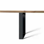 houten tafel natuurlijke massief elzen modern design, Antonio Viadurini