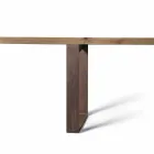 houten tafel natuurlijke massief elzen modern design, Antonio Viadurini